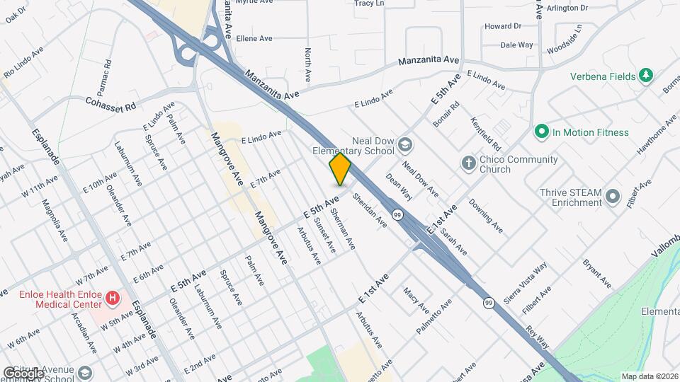 1441 1/2 Sheridan Ave Map and Location Details