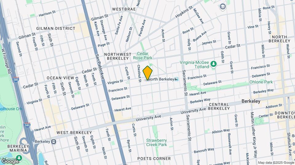 1257 Francisco St Mapa y Detalles de la Ubicación