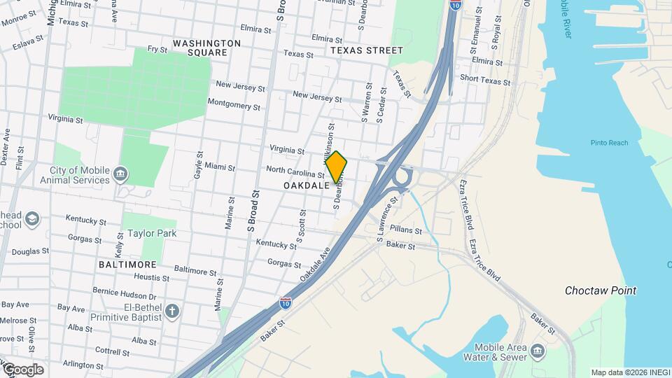 908 S Dearborn St Map and Location Details