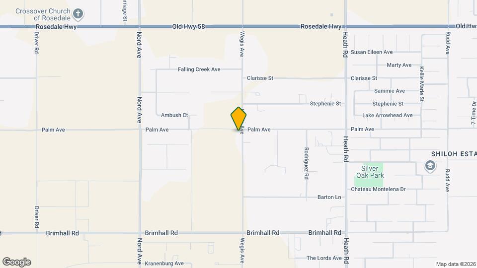 1859 Wegis Ave Map and Location Details