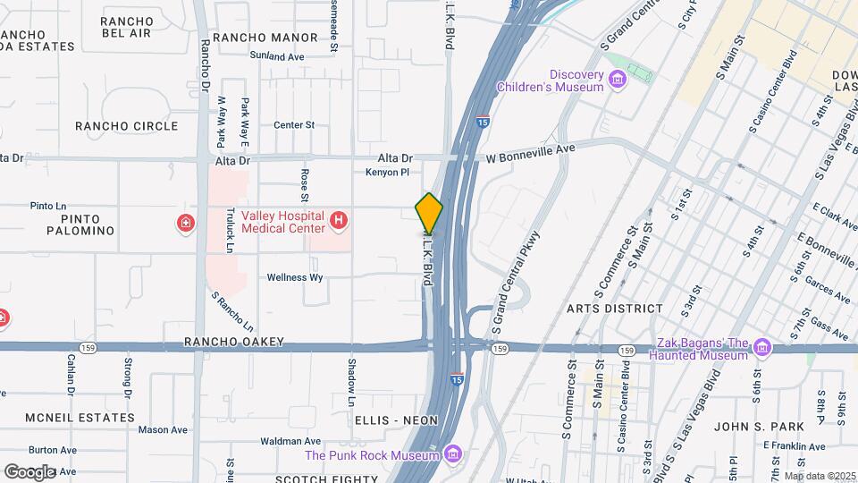 671-681 Desert Ln Map and Location Details