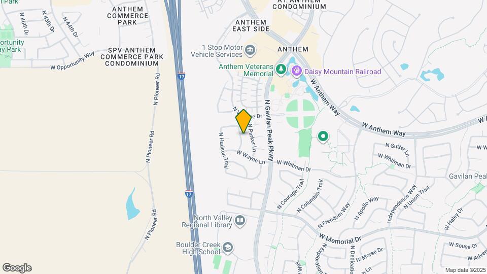 41243 N Ericson Ln Map and Location Details