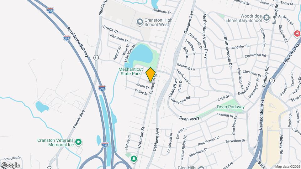 2245 Cranston St Map and Location Details