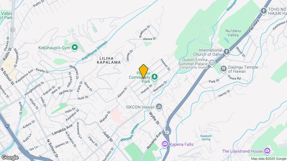 714 Maui St Map and Location Details