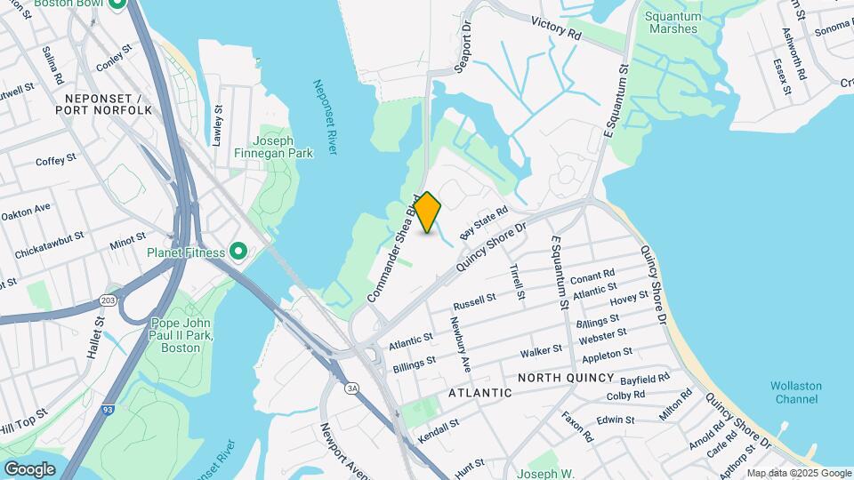 148 Quincy Shore Dr Map and Location Details