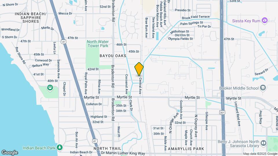 1395 40th St Map and Location Details