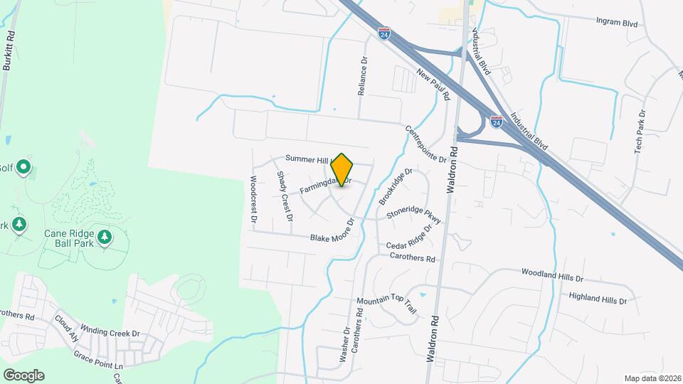 811 Glade View Ct, Unit 7205-G Map and Location Details