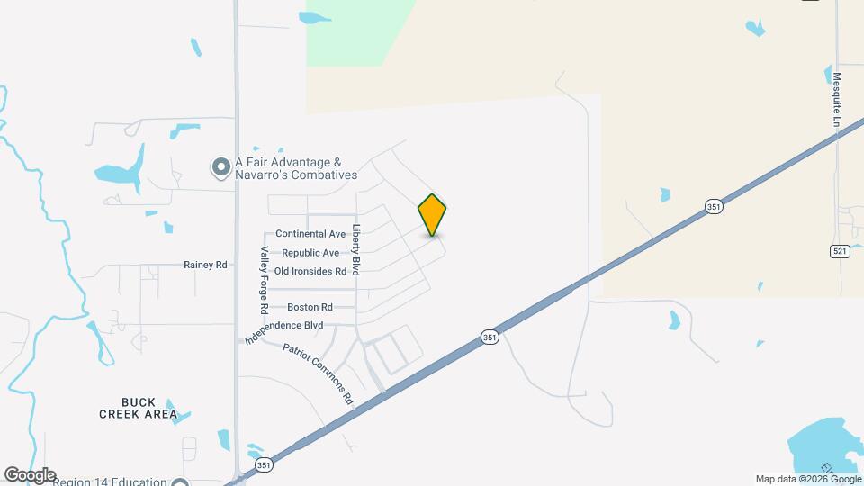 2633 Old Ironsides Rd Map and Location Details