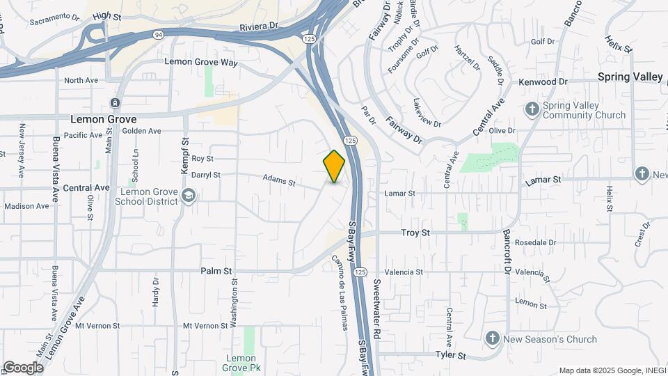 8386 Golden Ave Map and Location Details