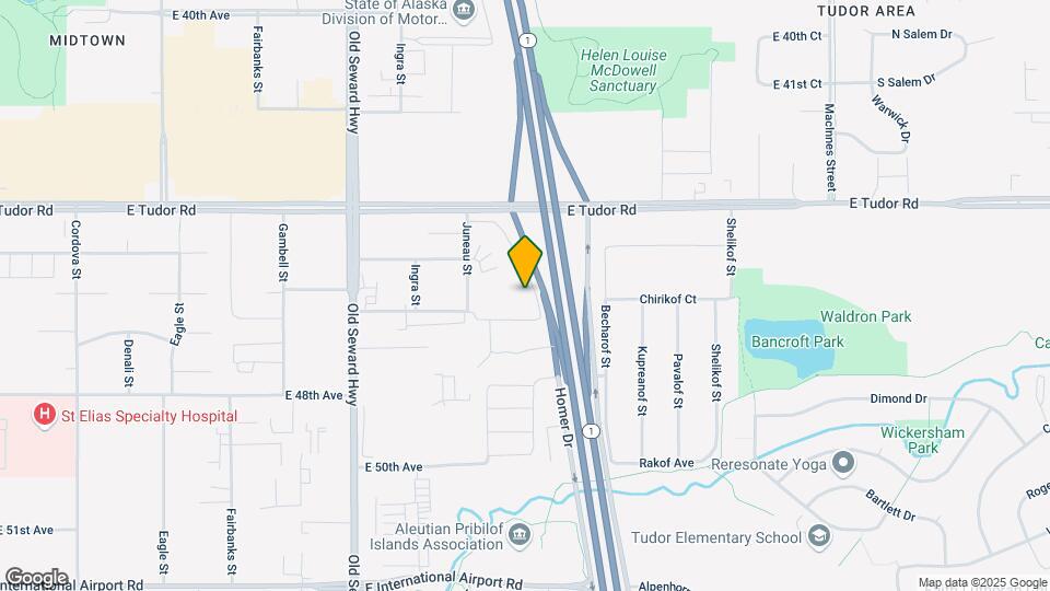 4554 Homer Dr Map and Location Details