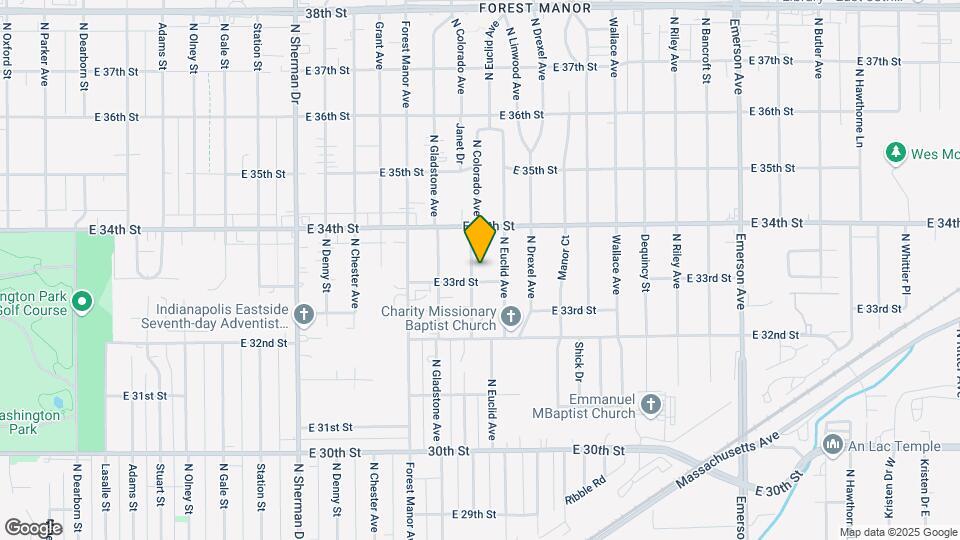 3317 N Colorado Ave Map and Location Details