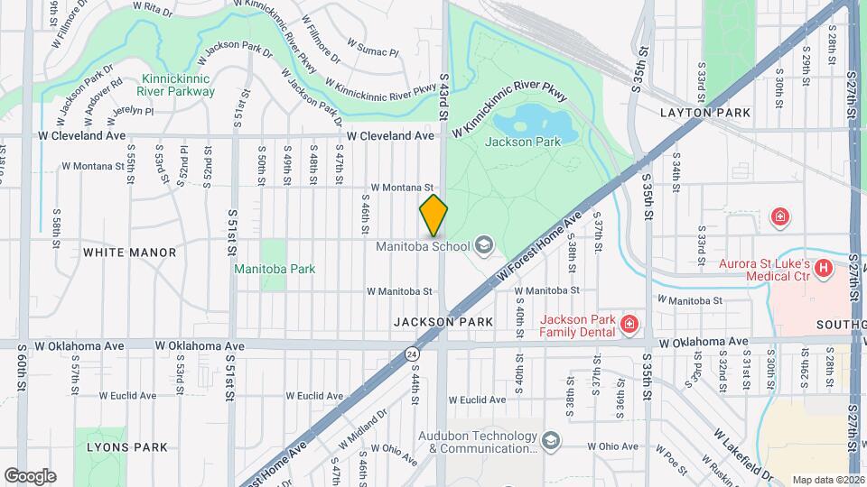 2901 S 43rd St Map and Location Details
