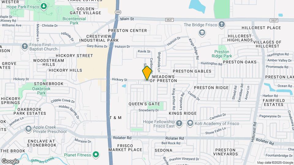 9530 Park Garden Dr Map and Location Details