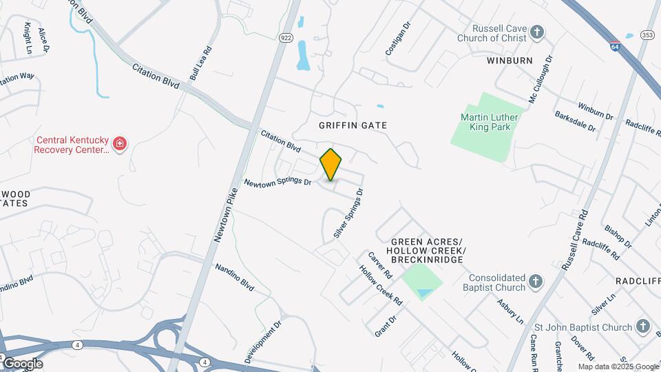 941 Dawson Creek Way Map and Location Details