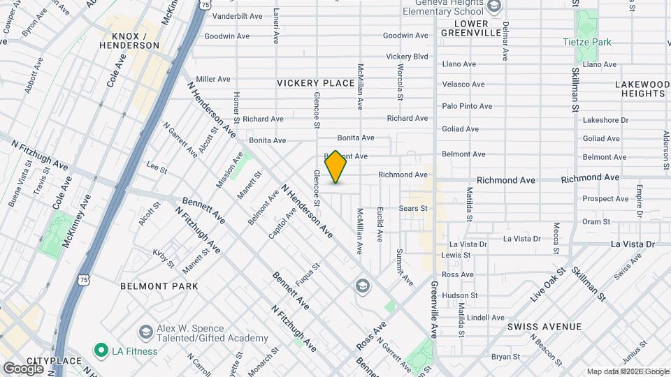 5427 Melrose Ave Map and Location Details