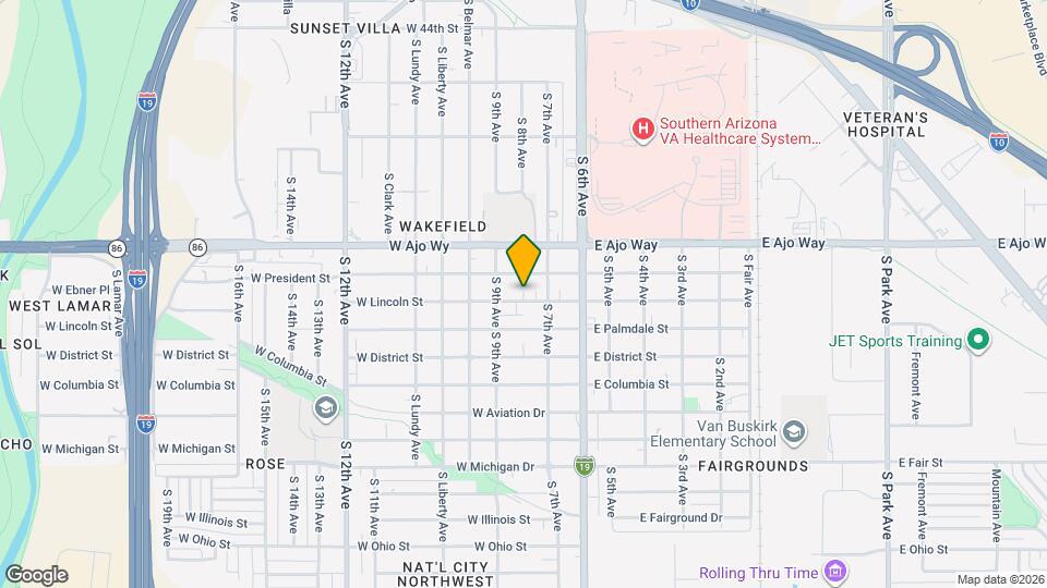 132 W Lincoln St Map and Location Details