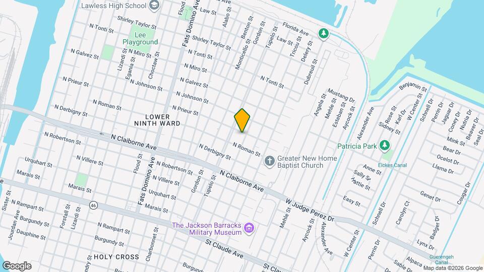 1824 St Maurice Ave Map and Location Details