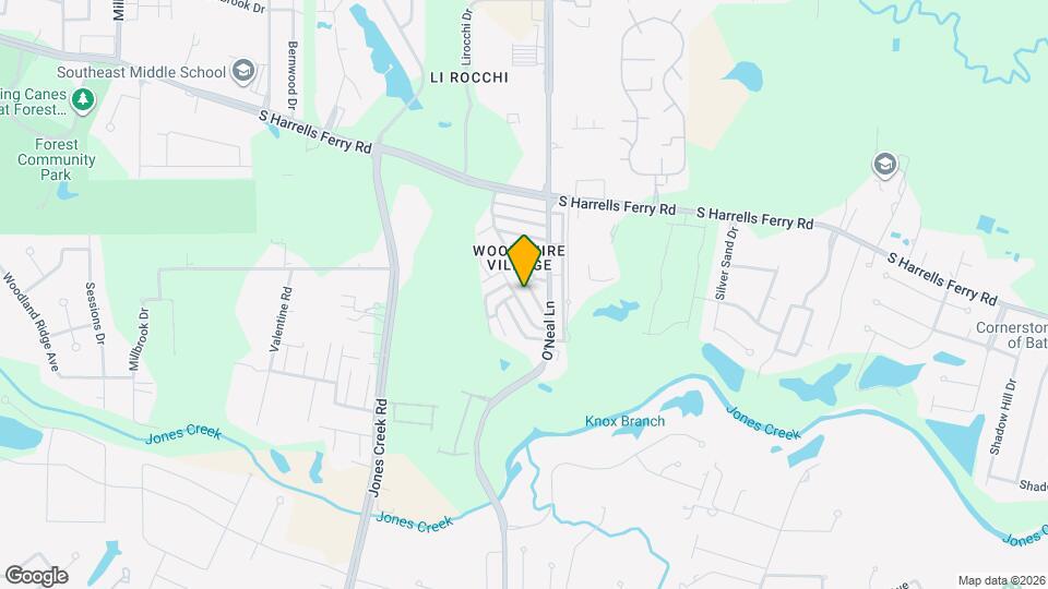 3417 King Bradford Dr Map and Location Details