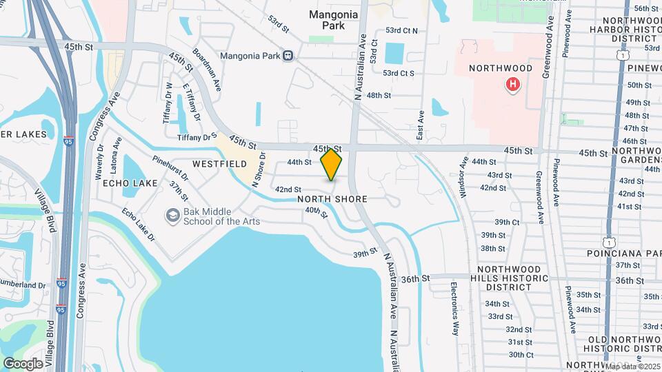 4307 Brooks Ave Map and Location Details