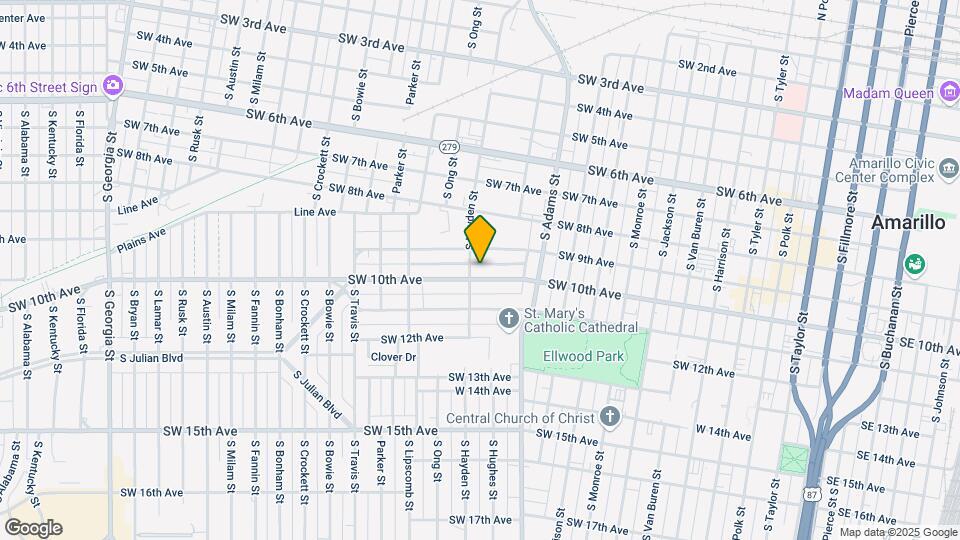 1016 SW 10th Ave Map and Location Details
