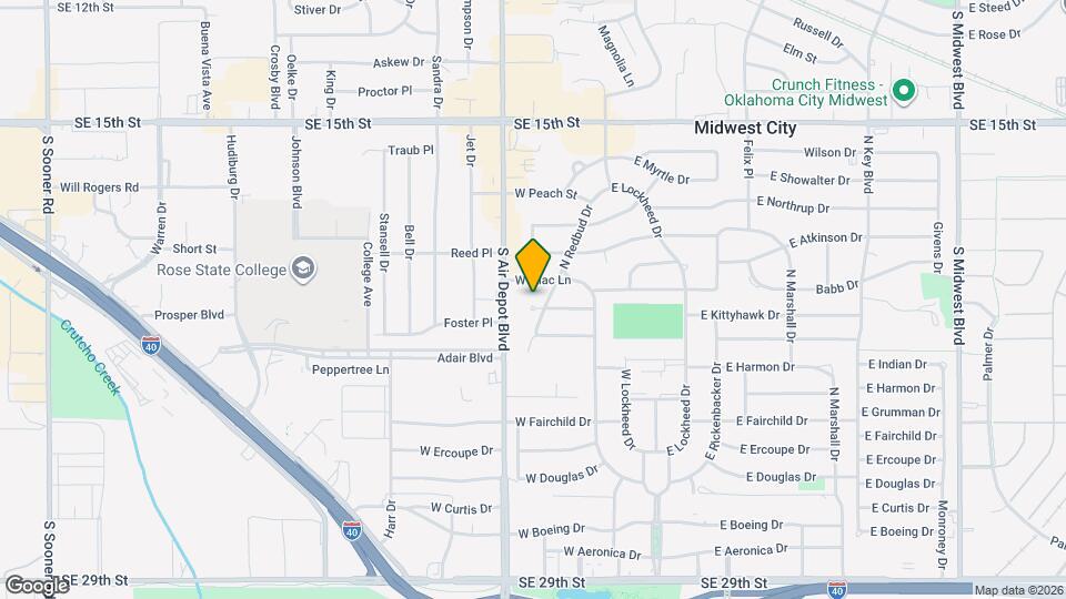303 W Kittyhawk Dr Mapa y Detalles de la Ubicación