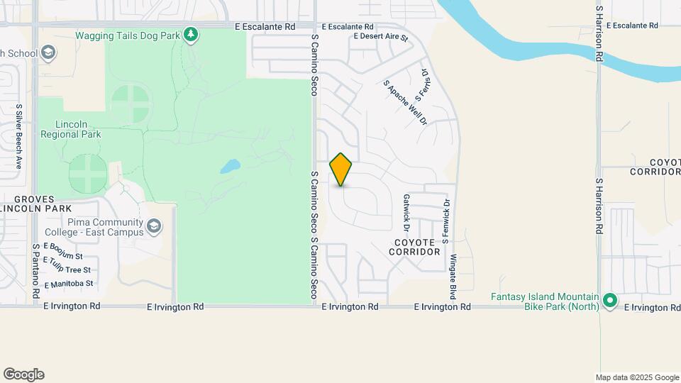4412 S Sunrise Bluff Way Map and Location Details