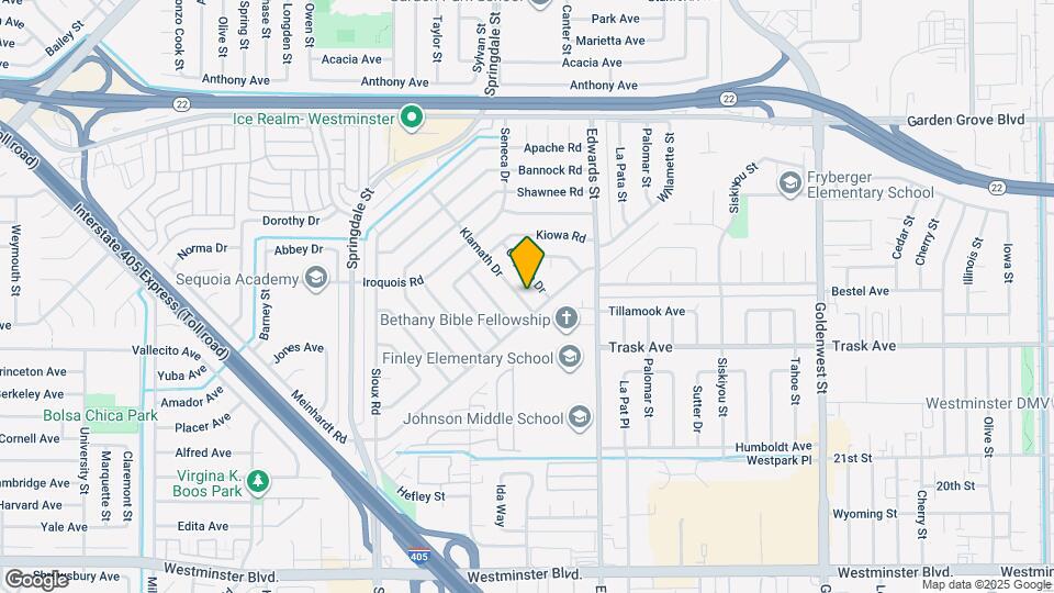 6371 Klamath Dr Map and Location Details