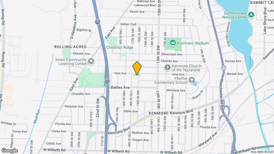 2052 16th St SW Map and Location Details