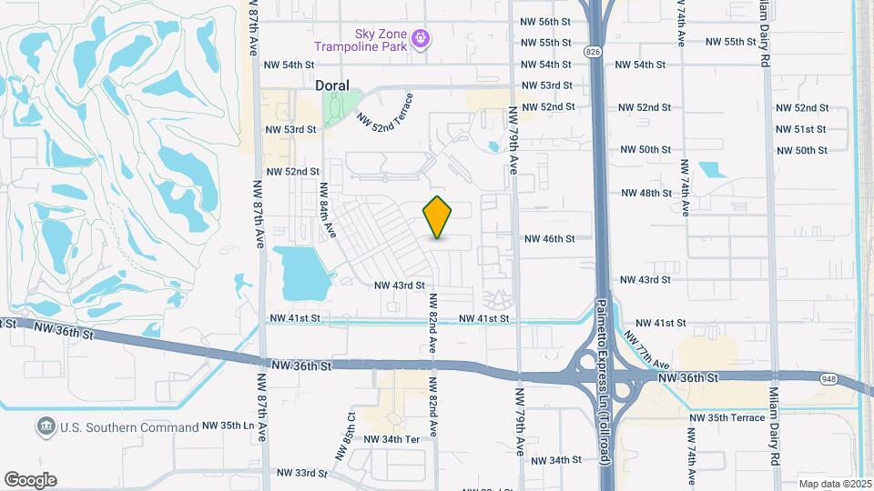 8143 NW 45th St Mapa y Detalles de la Ubicación