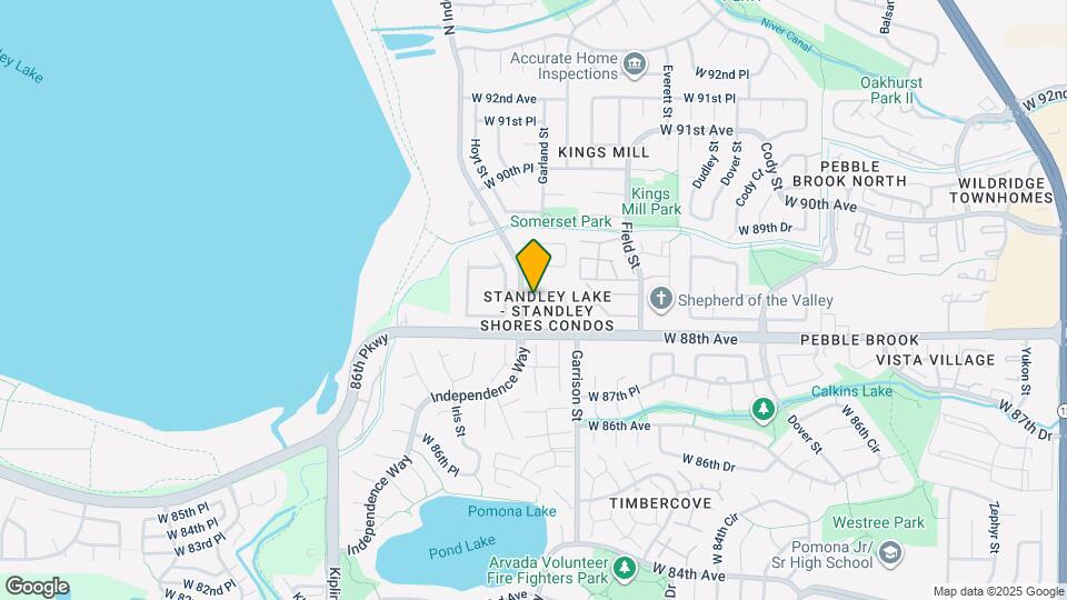 9586 W 89th Cir Map and Location Details