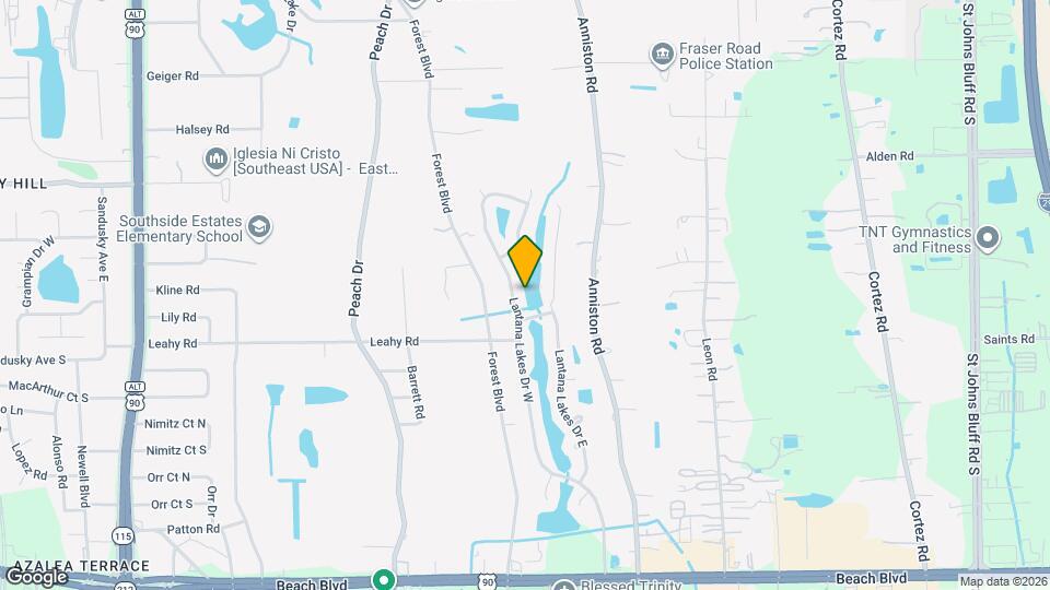 2791 Lantana Lakes Dr W Map and Location Details