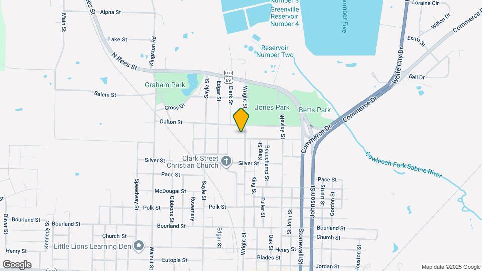 3104 Gillespie St Map and Location Details