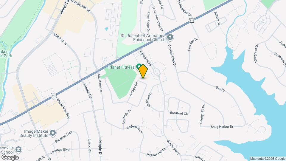 204 Vintage Cir Map and Location Details