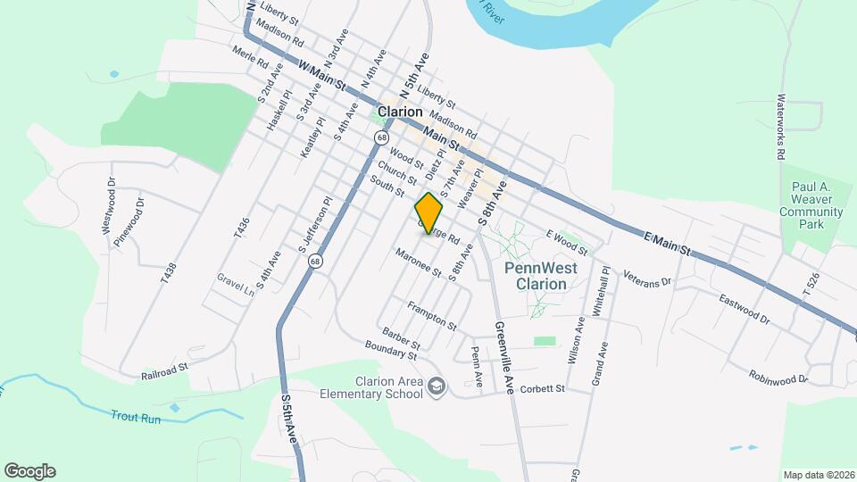 103 S 7th Ave Map and Location Details