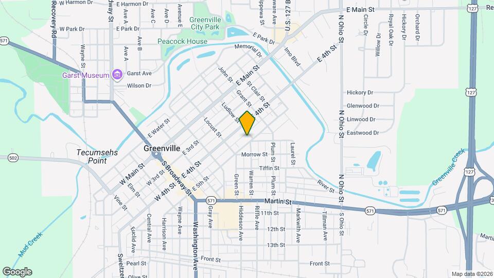 442 E 5th St Map and Location Details