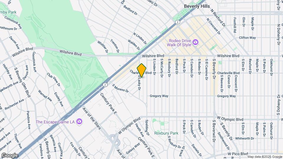 214-218 S Lasky Dr Map and Location Details