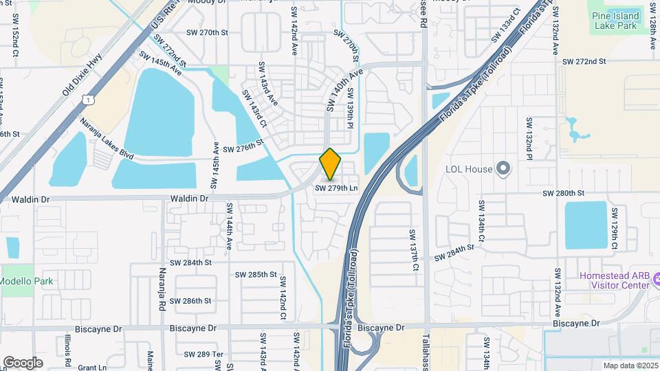 13945 SW 279th Ln Map and Location Details
