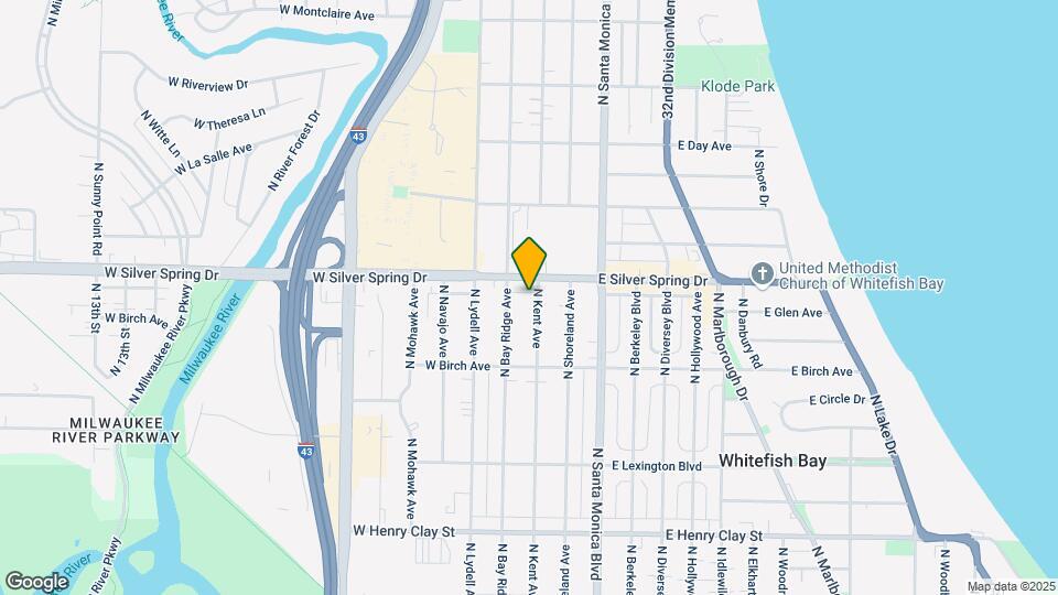 5577 N Kent Ave Map and Location Details