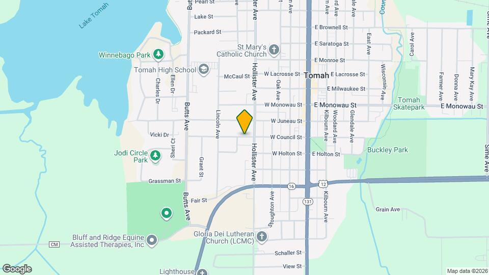 414 W Council St, Unit 414 Map and Location Details