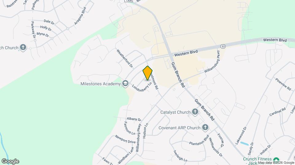 104 Londonberry Ln Map and Location Details