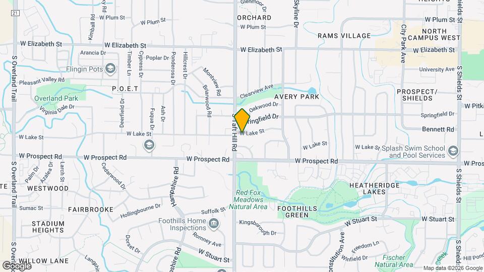 2013 W Lake St Map and Location Details