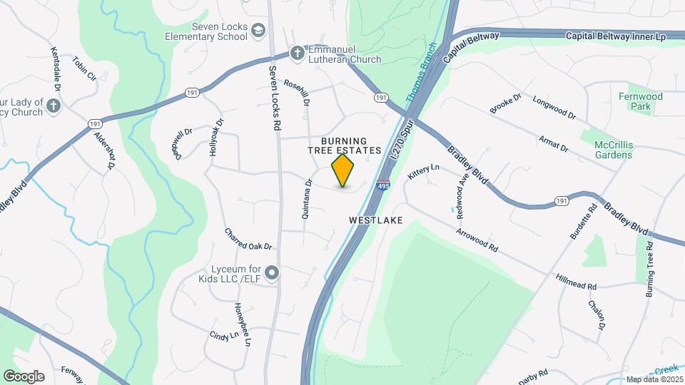 7612 Carteret Rd Map and Location Details