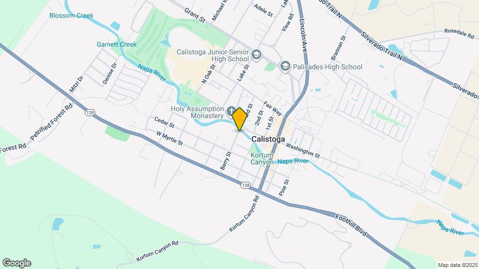 1332 Berry St Map and Location Details