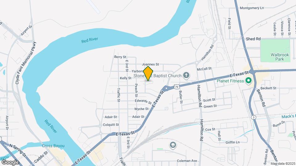 609 Montgomery St Map and Location Details