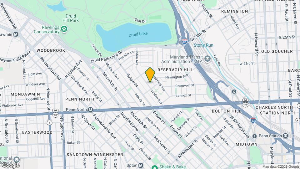 2217 Linden Ave, Unit 1 Map and Location Details