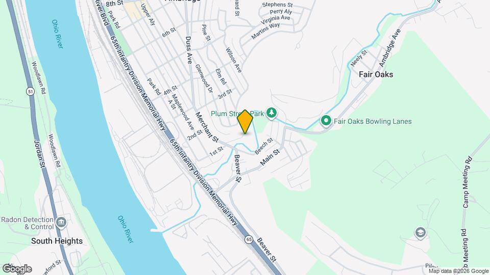 544 Valley Map and Location Details