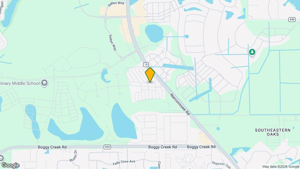 10409 Folly Bch Rd Map and Location Details