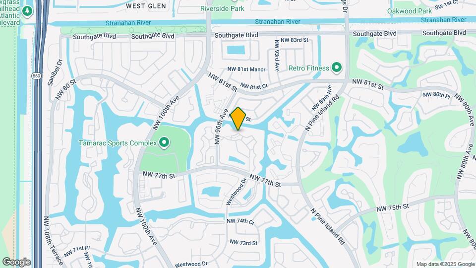 9587 Weldon Cir Map and Location Details