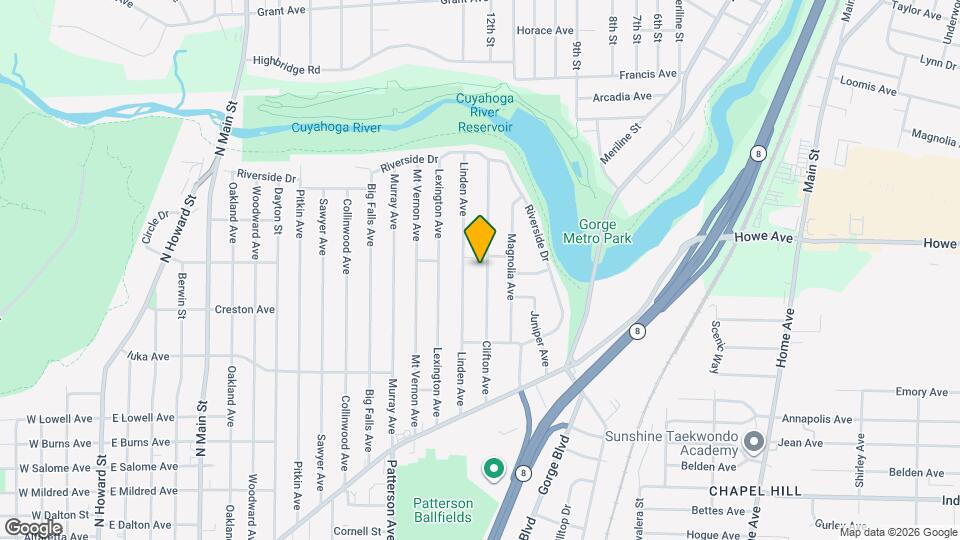 1202 Clifton Ave Map and Location Details