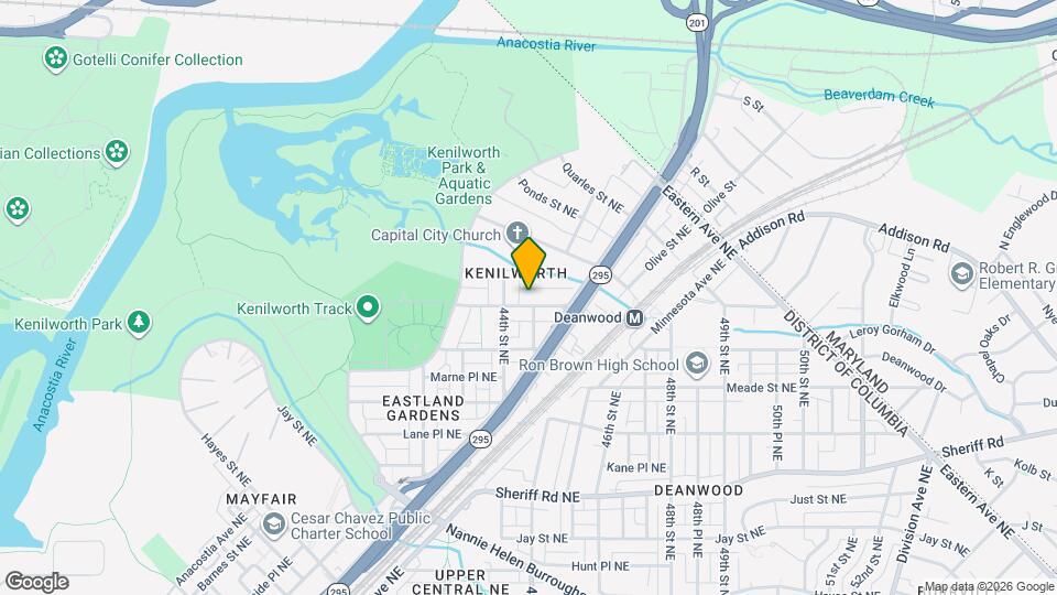 4426 Ord St NE Mapa y Detalles de la Ubicación